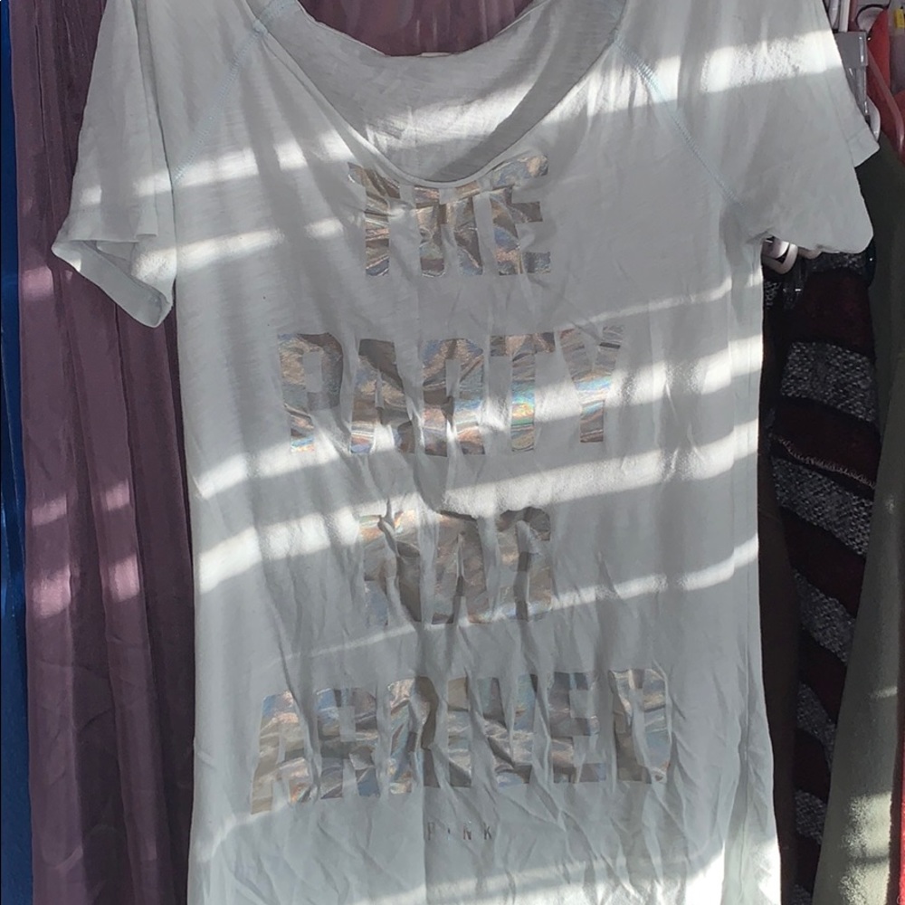 Pink Victoria secrets boy friends shirt
